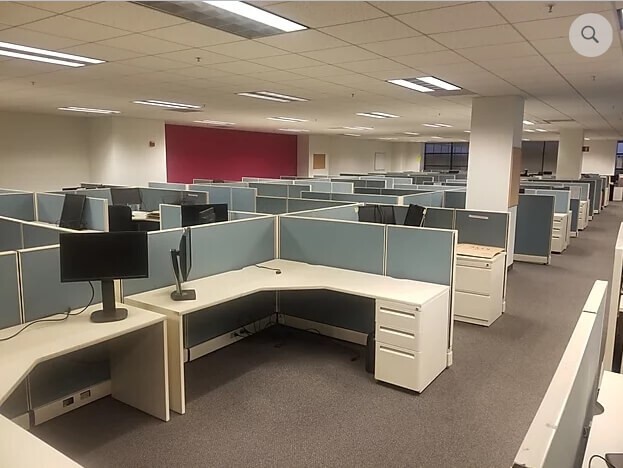 Herman Miller AO2 6x6 Used Cubicles