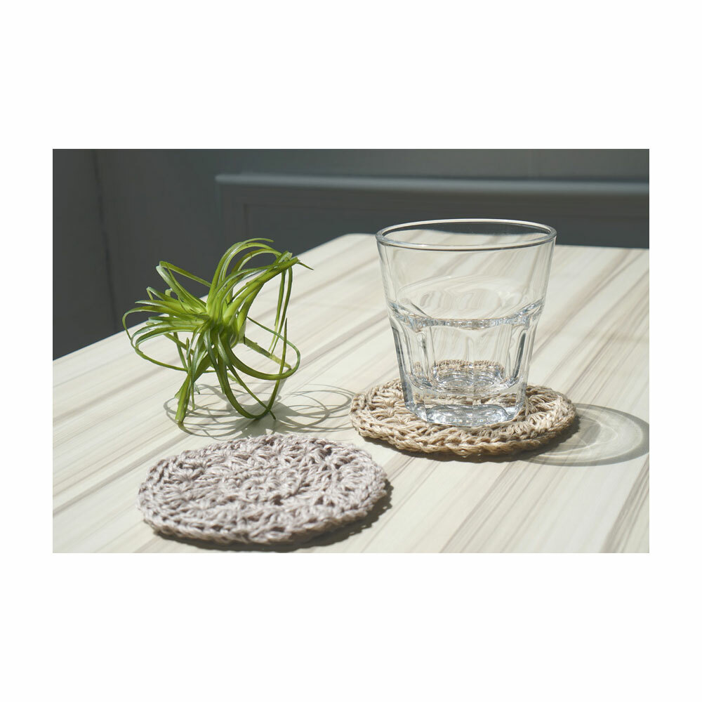 [Howling] Linen Coaster & Pot Stand Crochet DIY Kit