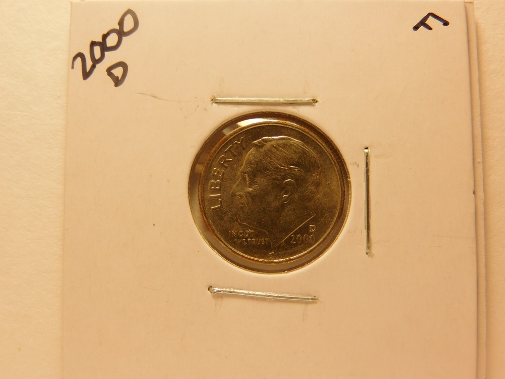 2000 D  Dime-Very Good To Xtra Fine