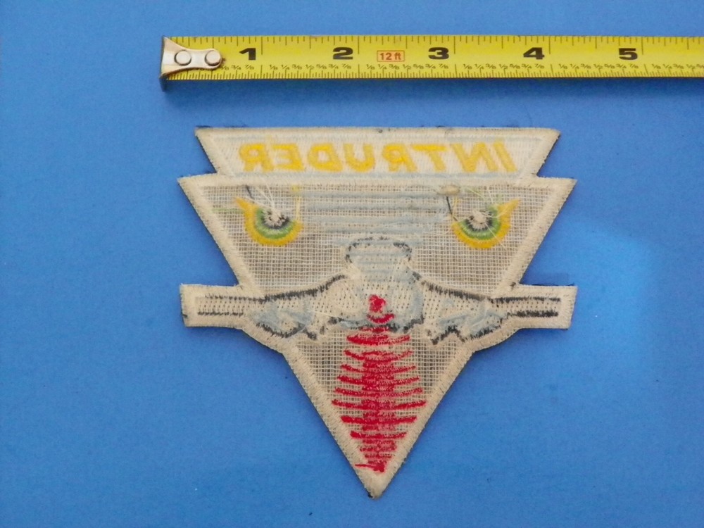 VIETNAM ORIGINAL AIRFORCE INTRUDER JACKET PATCH