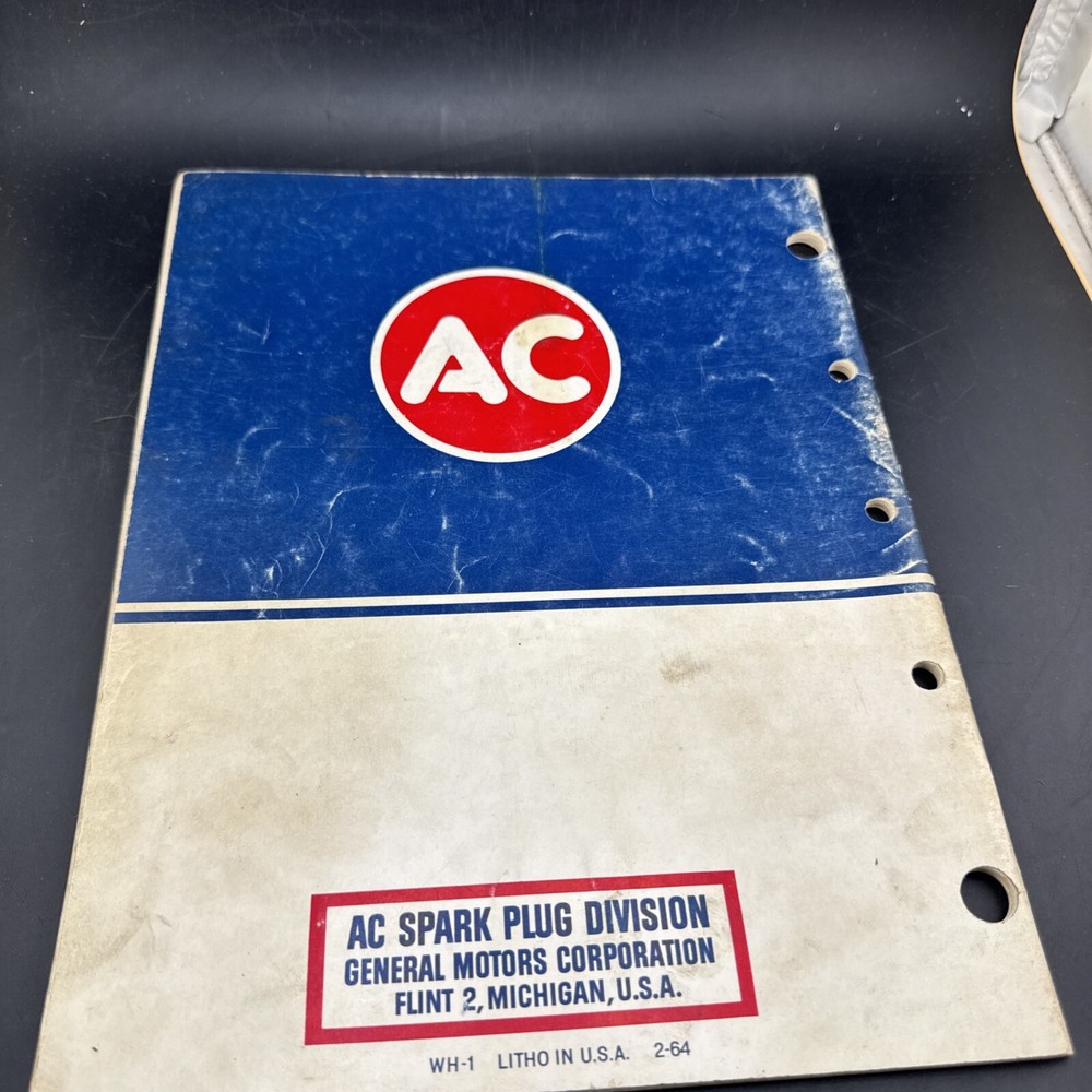 1964 GM AC dealer spark plug catalog
