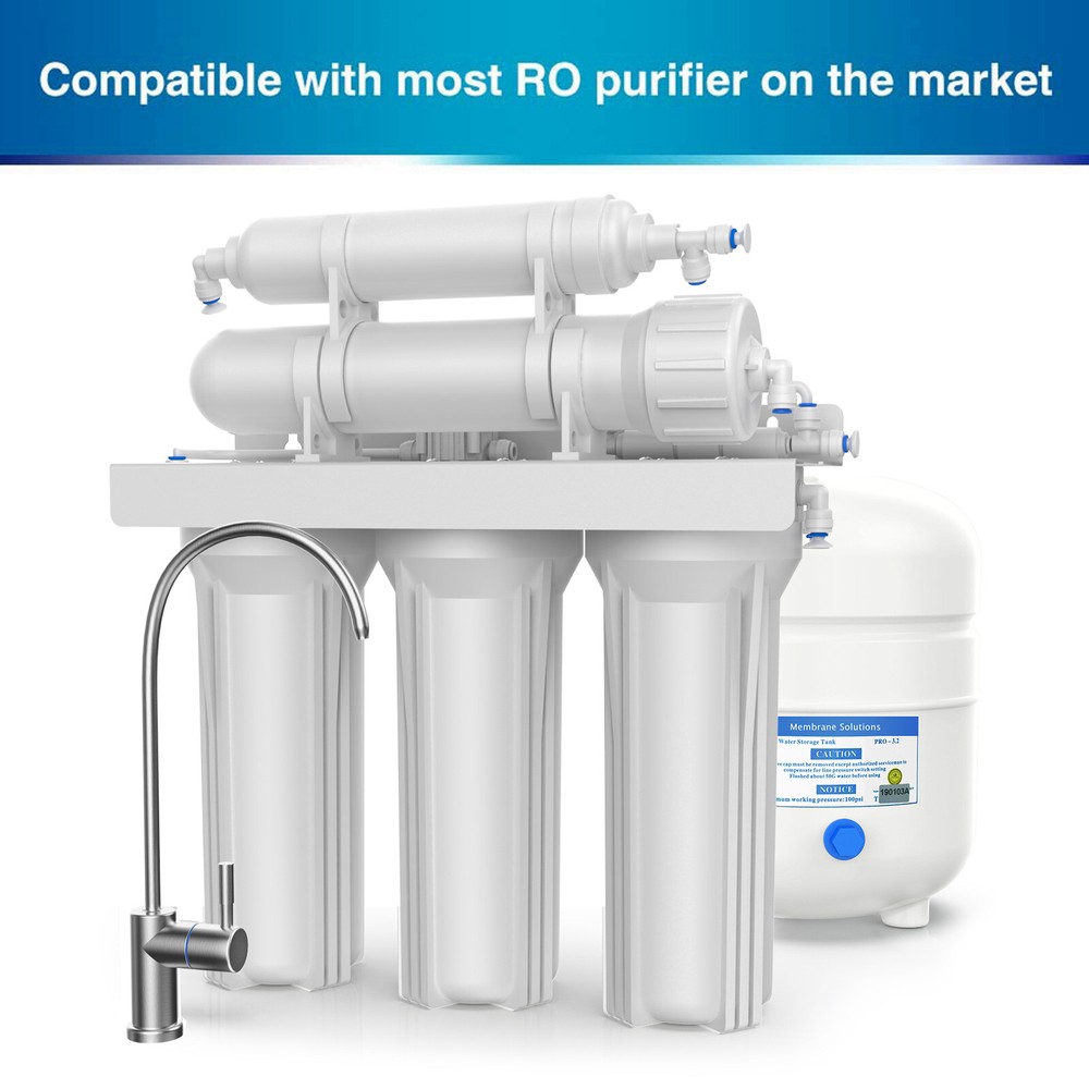 100 GPD RO Membrane Reverse Osmosis System Water Purifier Filter Replacement NSF