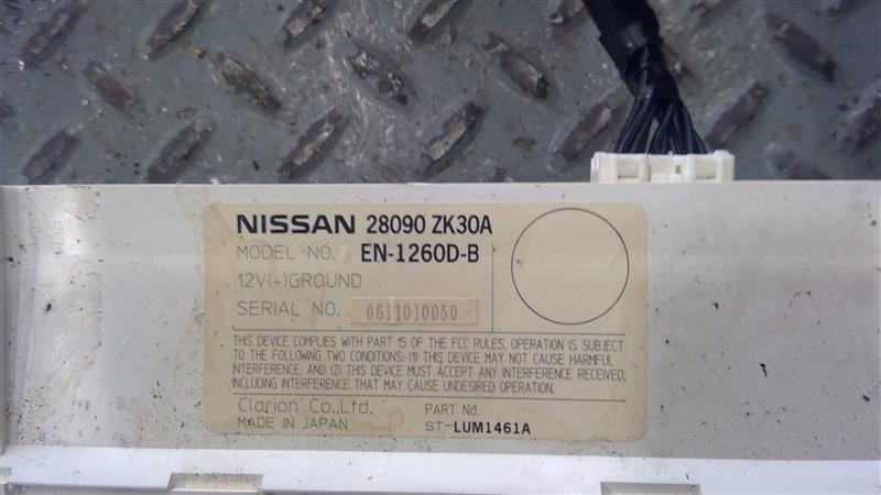 Info-GPS-TV Screen Display Screen Dash Fits 07-08 MAXIMA 887867