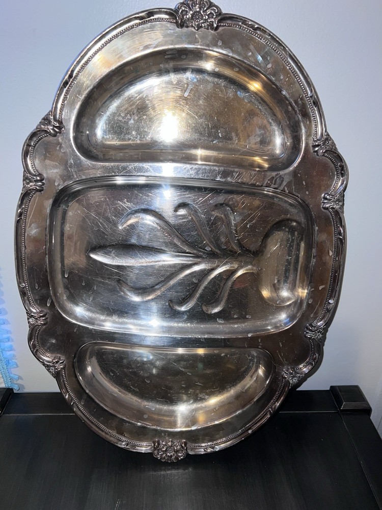 Rogers Bros 1847 Remembrance Silverplate Serving Platter
