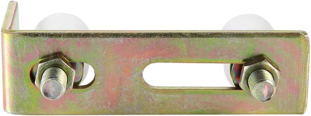 Functional Slide Gate Roller Bracket with Nylon Rollers for Enhanced Stability