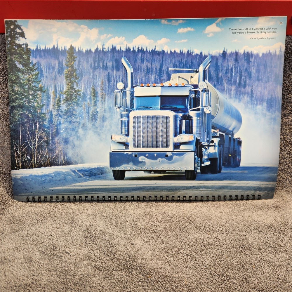 Fleetpride 2020 Calendar. Tractor Trailers. Excellent Condition.