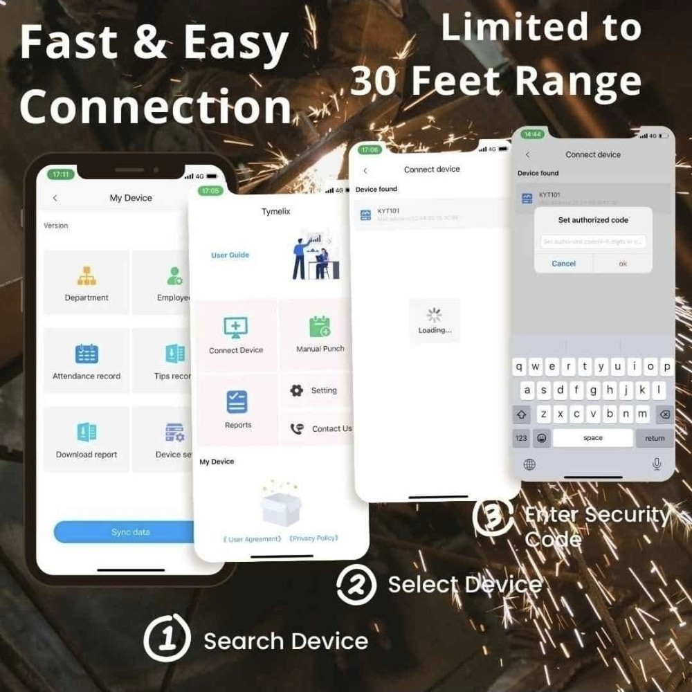 📌 Fingerprint / Card / Code Time Clock Attendance System – $120 (Brand New)