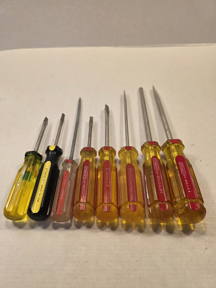 7 Stanley Screwdrivers USA