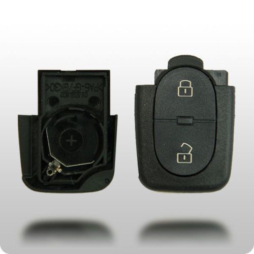 2 BUTTON REMOTE FLIP KEY FOB CASE SHELL FITS AUDI A4 A6 A8