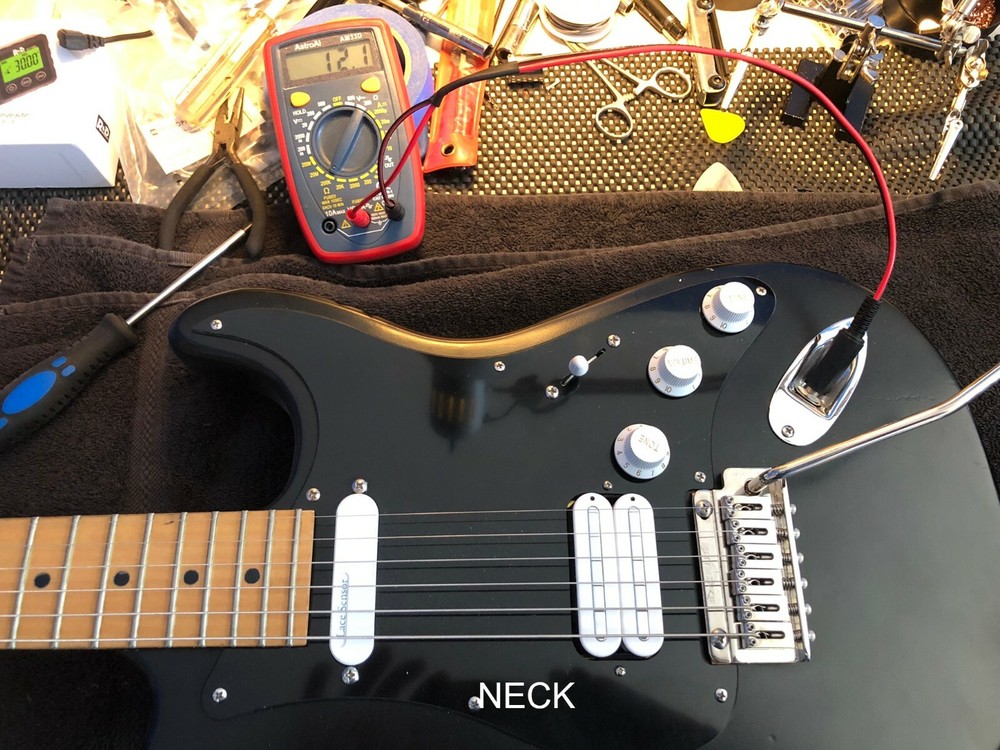 Electric Guitar Pickup Test Leads