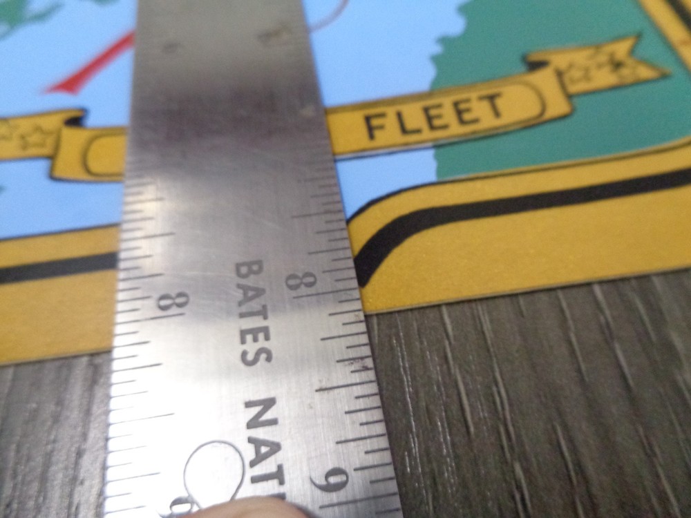 US NAVY SECOND FLEET LARGE Decal STICKER