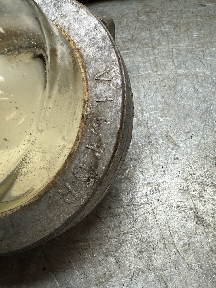 Victor Blast Proof Light. Approx 8 Inches Diameter.