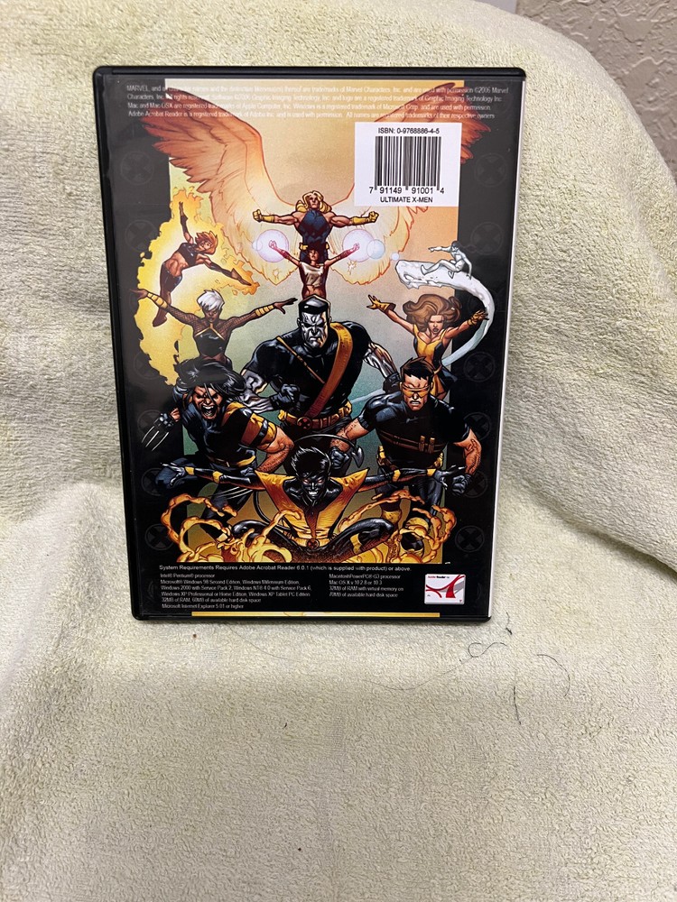 X men Ultimate Complete Comic Book Collection CD-ROM