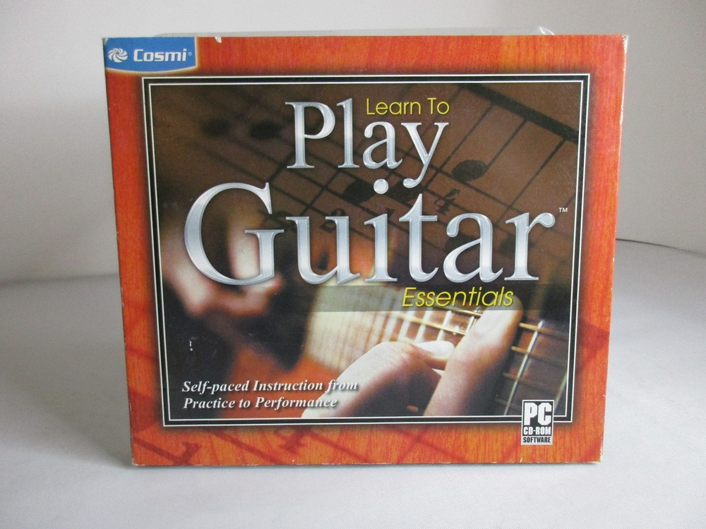 Learn To Play Guitar: Essentials (PC CD-ROM 2011) Windows Software