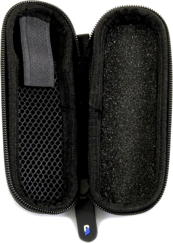 Sturdy Carbon Fiber Harmonica Case - Fits 4.5" Instruments, Zipper Closure