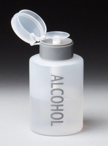 Push Down Pump Dispenser Bottle Gray