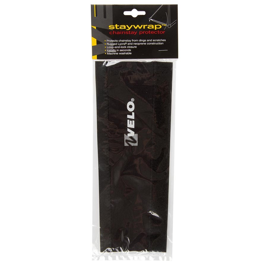 Velo Staywrap Pro Chainstay Protector with Hook and Loop Closure - Lycra &
