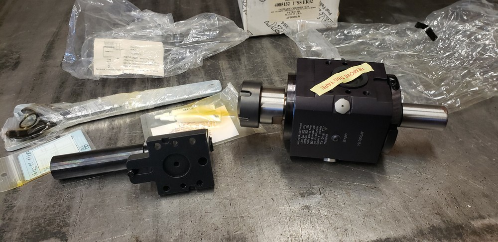 CST Tapmatic RDTIC85 Reversible Tapping Attach 1" SS ER32, Max Cap 7/8 M22.