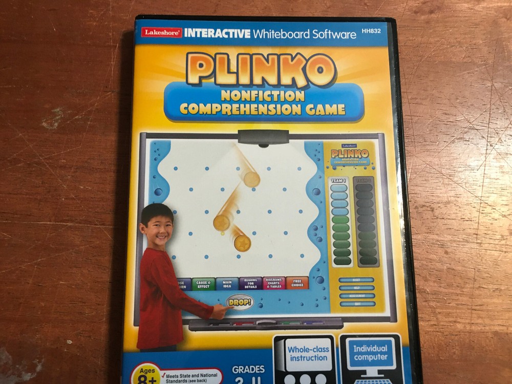 Plinko Nonfiction Comprehension Game Grade 3-4 PC/Mac