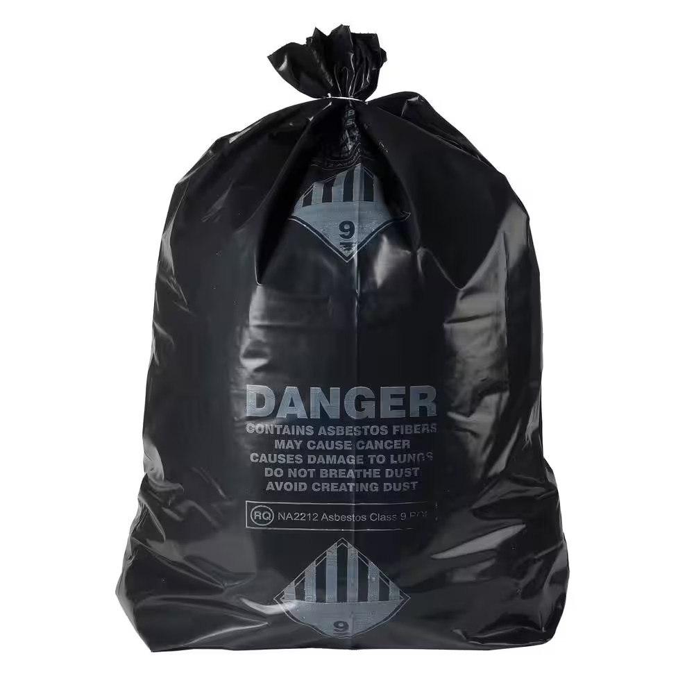 33 Gal. Asbestos 6 Mil Bag Box (32-Count)