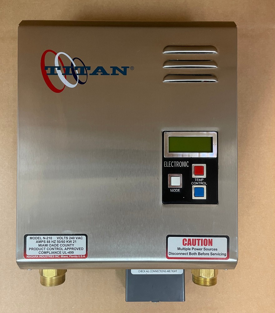 Reconditioned Titan SCR-4 N-210 tankless water heater. Free same day shipping