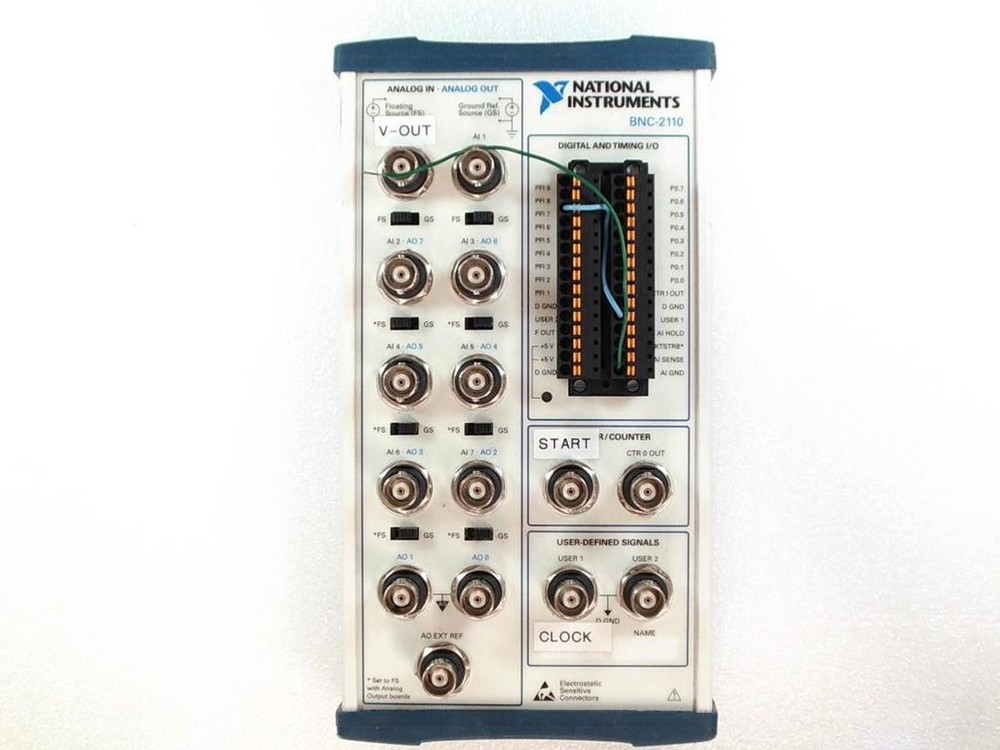 NATIONAL INSTRUMENTS BNC-2110 CONNETOR BLOCK TERMINAL