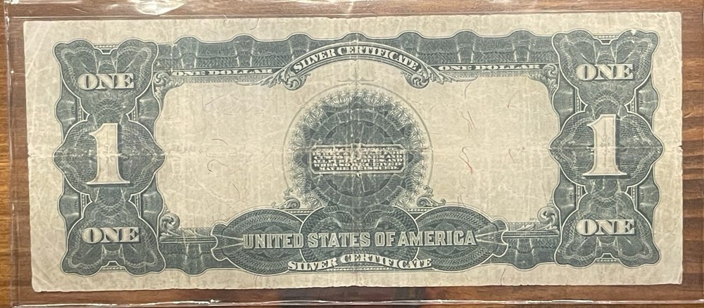 1899 One Dollar Large Size Silver Certificate Black Eagle
