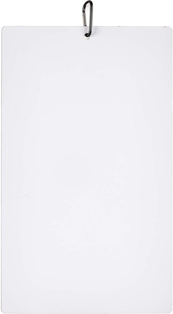 Clear Communication Double-Sided Whiteboard Clipboard for Coaches and Trainers