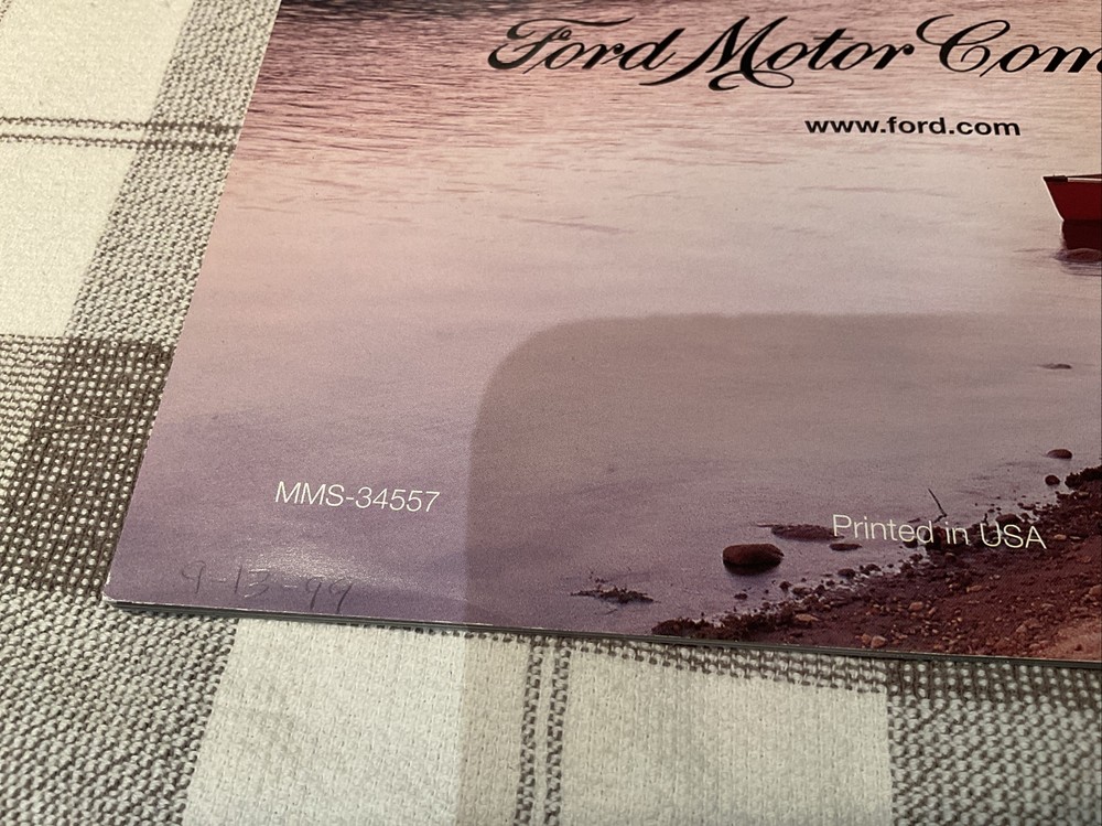 2000 Ford Sport Utility Vehicles Accessories Catalog