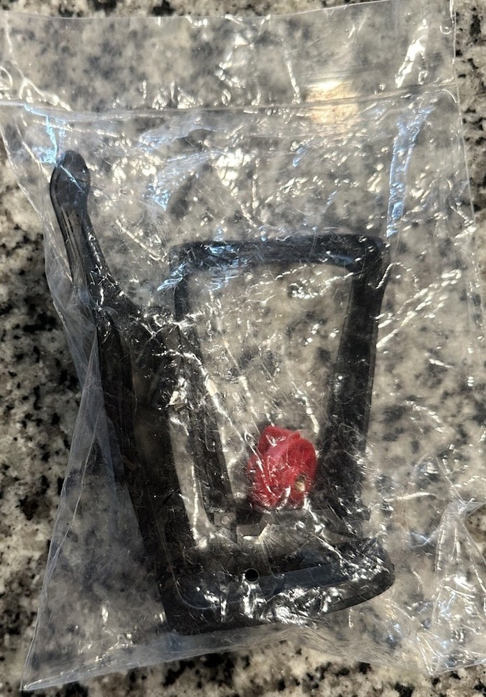 Bicycle Water Bottle Holder, Adjustable, Black