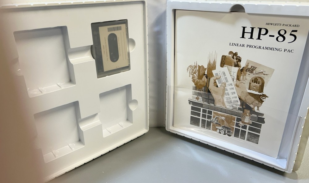HP-85 Linear Programming Pac