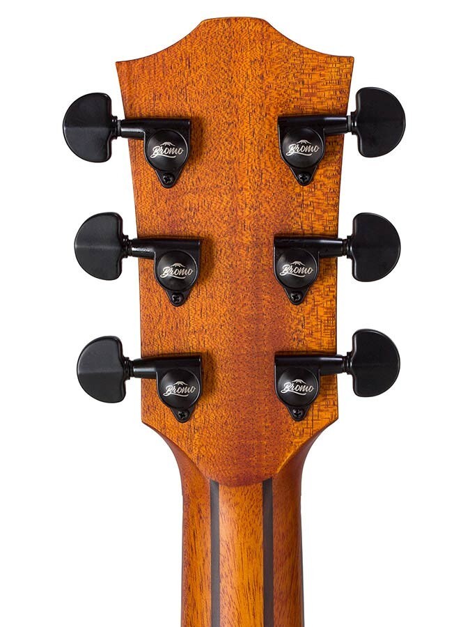 BROMO Guitar Fully Solid Rocky Mountain Series Cut + Pickup + Display Bag