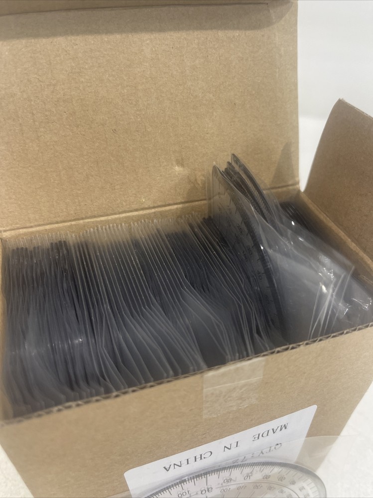 4 Inch Mini Protractor Box Of 72