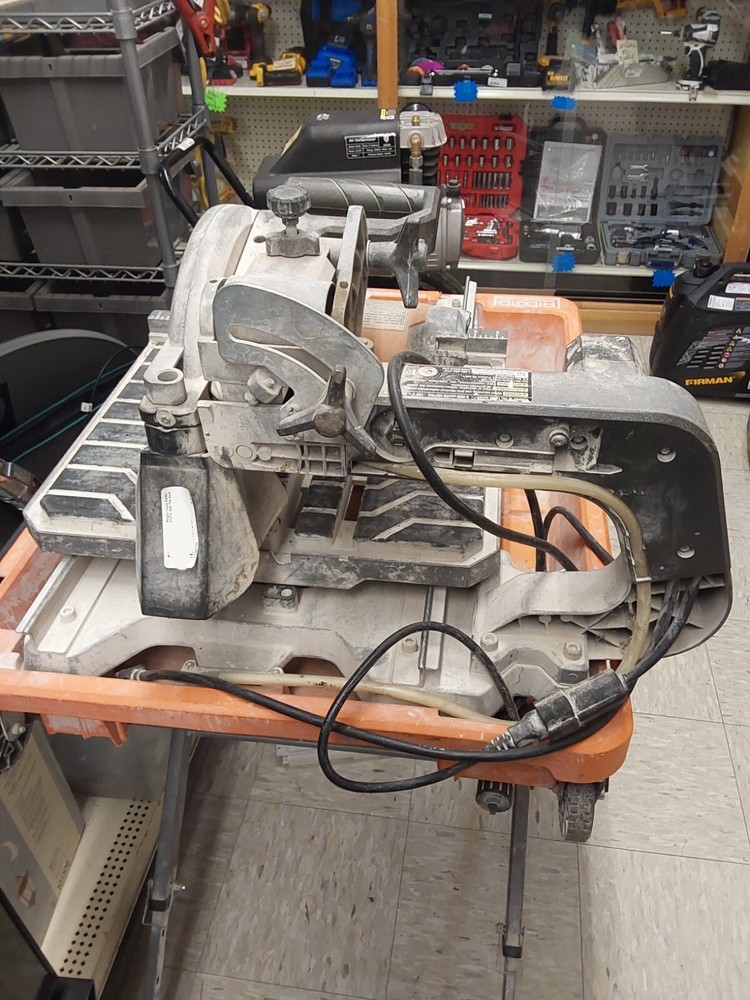 Ridgid Tools R4050, Wet Tile Saw