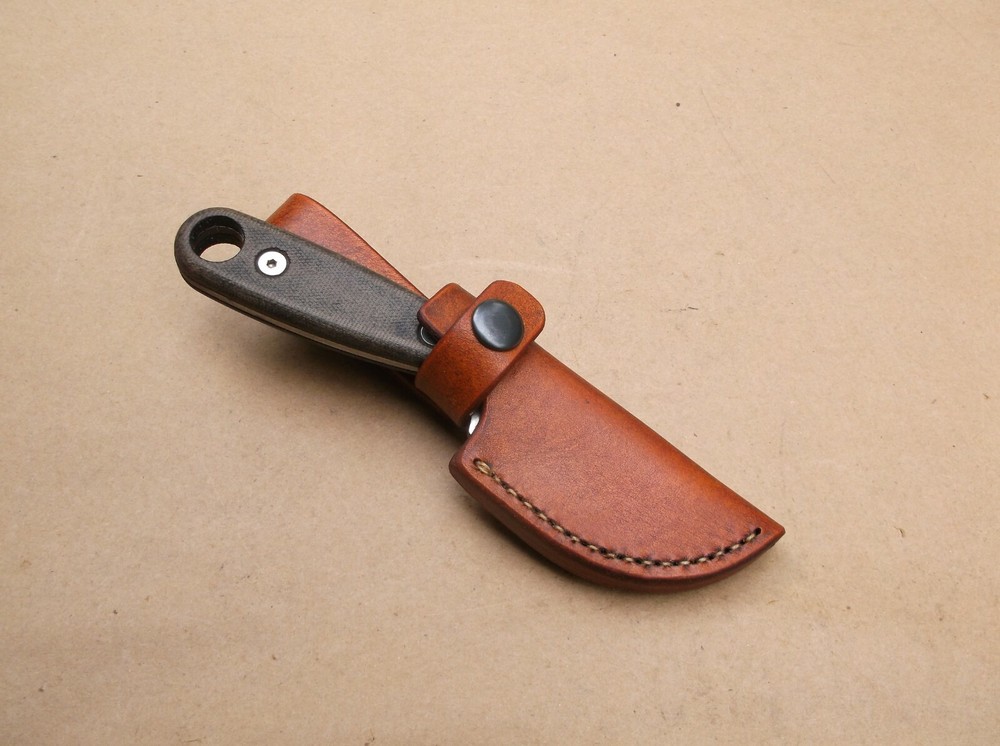 ESEE IZULA II CUSTOM LEATHER SHEATH (SHEATH ONLY) !READ DESCRIPTION!