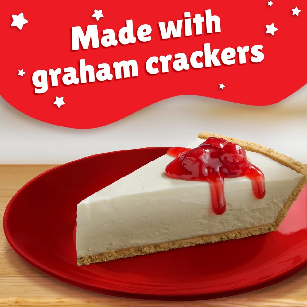 9-Inch Graham Cracker Pie Crusts, Premade for Baking No-Bake, 12 Count