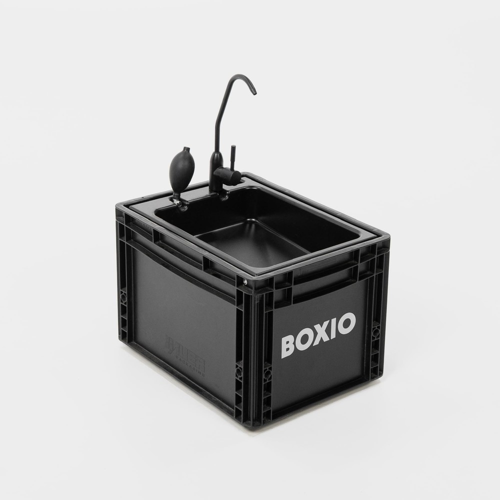 BOXIO - WASH: Portable Sink - Convenient Camping Sink Solution! Compact with Uni