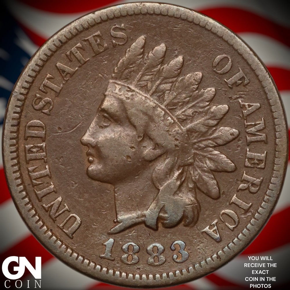 1883 Indian Head Cent Penny B0581