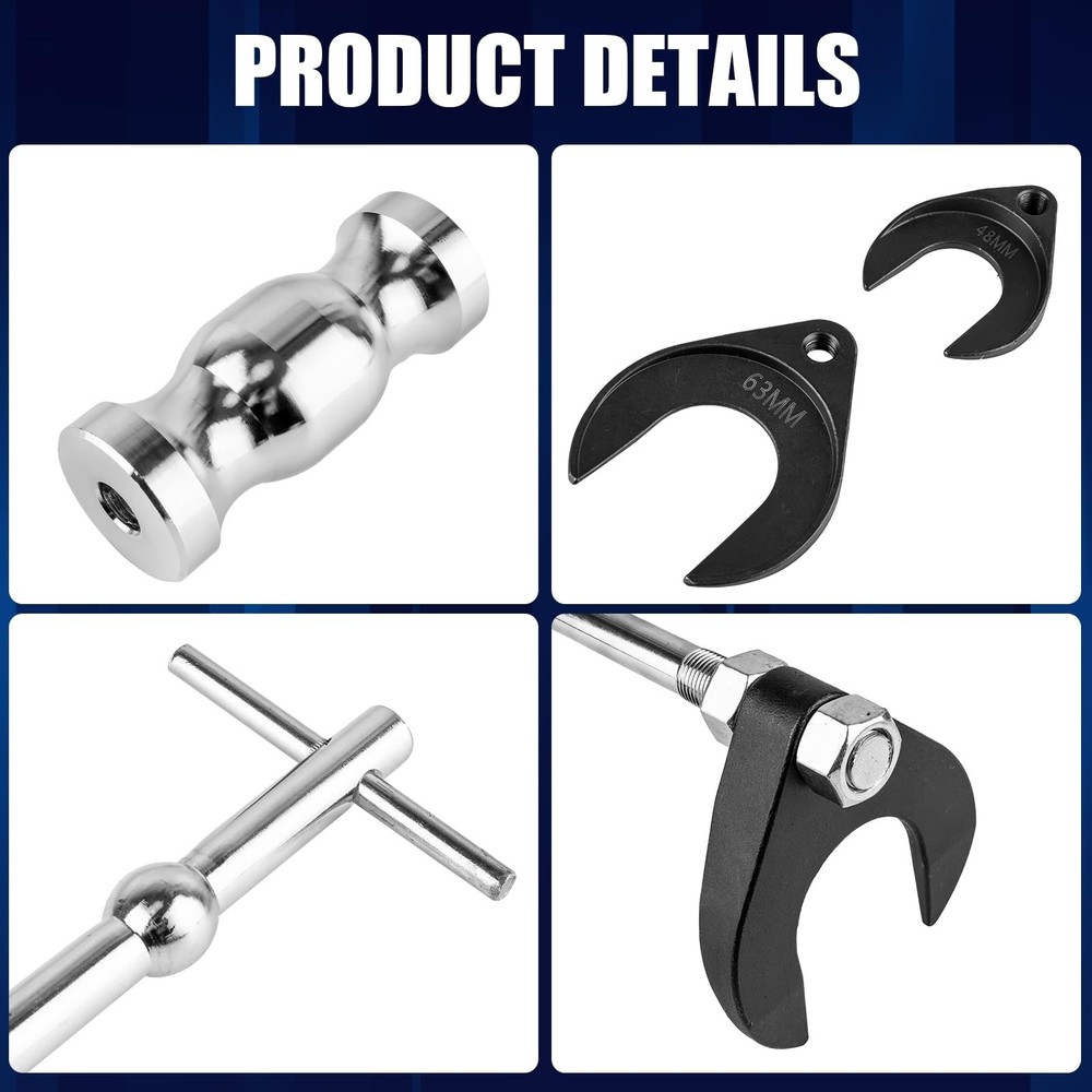 Inner CV Axle Puller Tool with 5/8"-18 Slide Hammer, Slide Hammer Puller Set ...