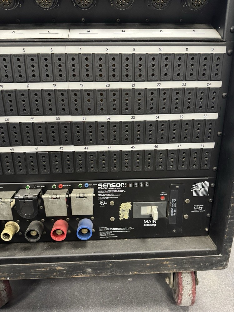 ETC Sensor Dimmer 48 Channel Light Stage Lighting Theater Rig - With Modules