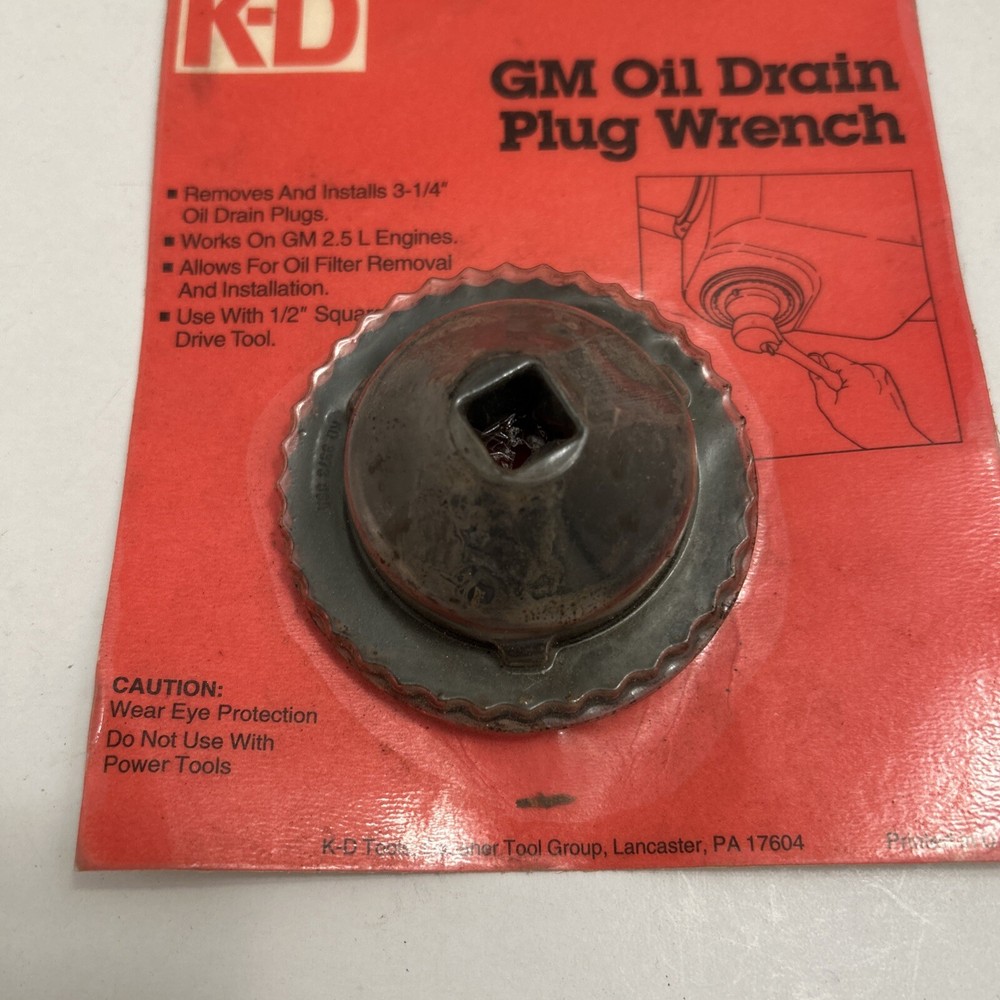 KD Tools GM Oil Drain Plug Wrench 3373