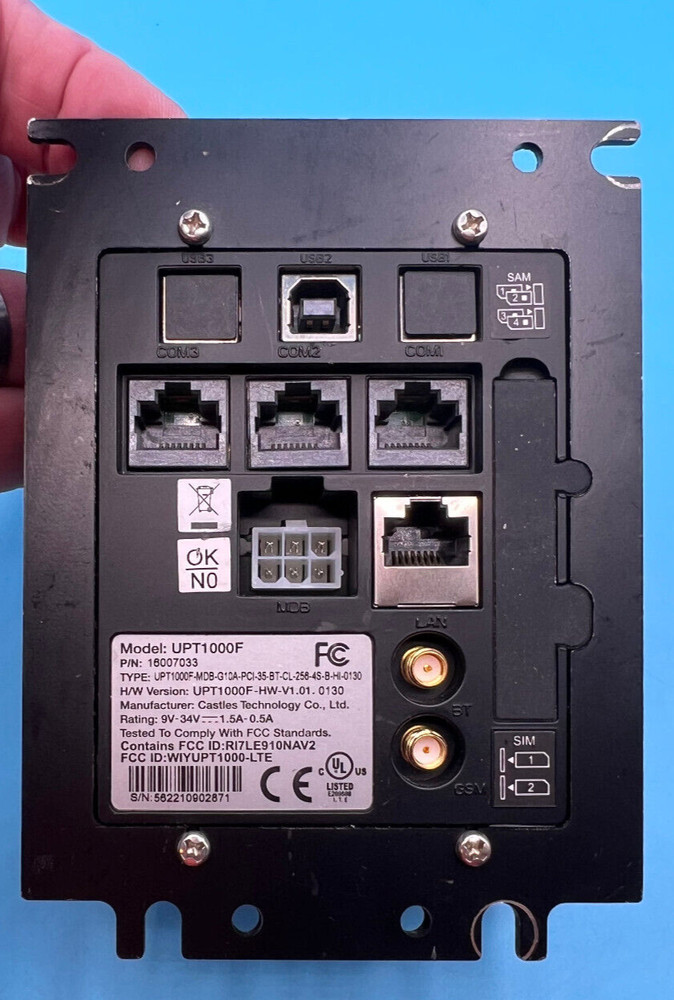 Castles Vending Machine Payment Terminal UPT1000F 16007003