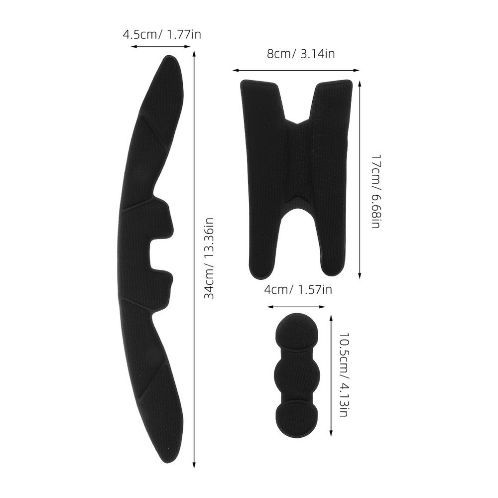 2 Sets Hard Hat Pad Accessories Inner Pads Lining Material