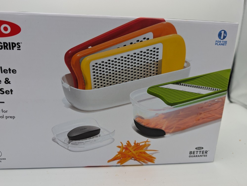 OXO Softworks Complete Grate and Slice 4 in 1 Set