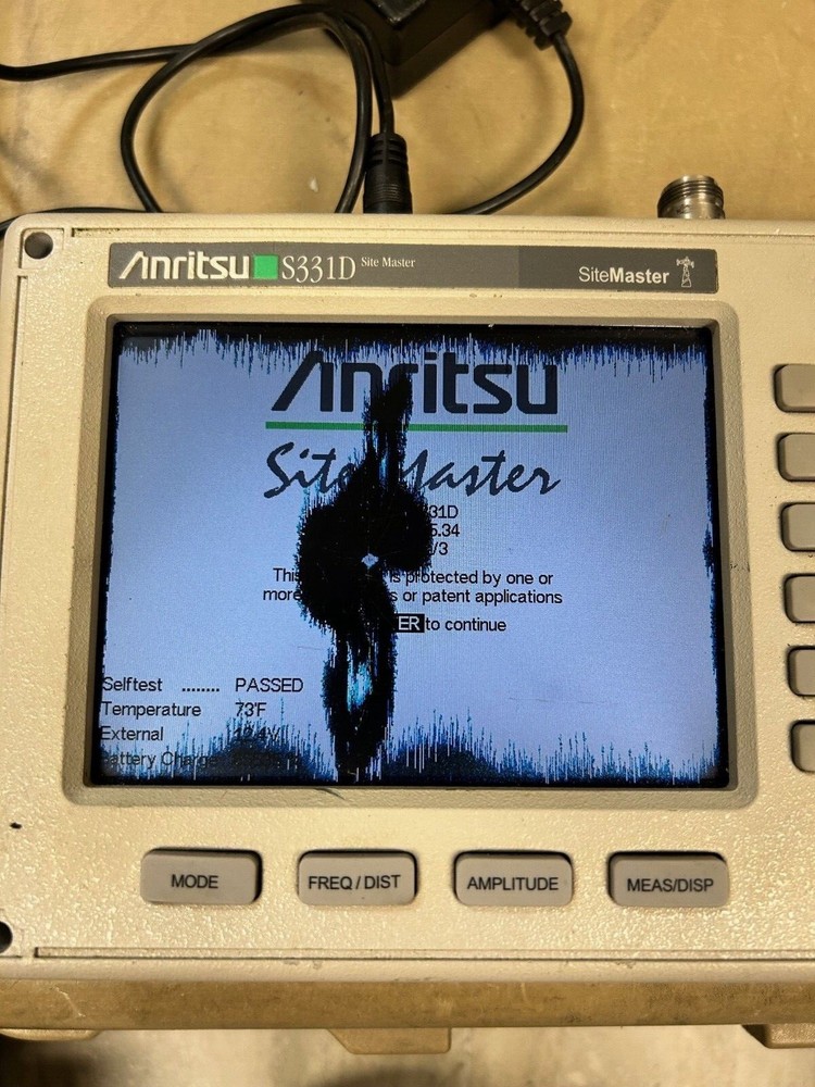 3 Anritsu S331D Site Master Cable & Antenna Analyzer SiteMaster S331