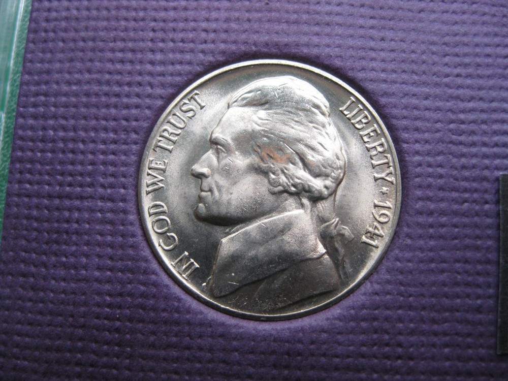 1941 D US Silver Mint Set Brilliant Uncirculated!