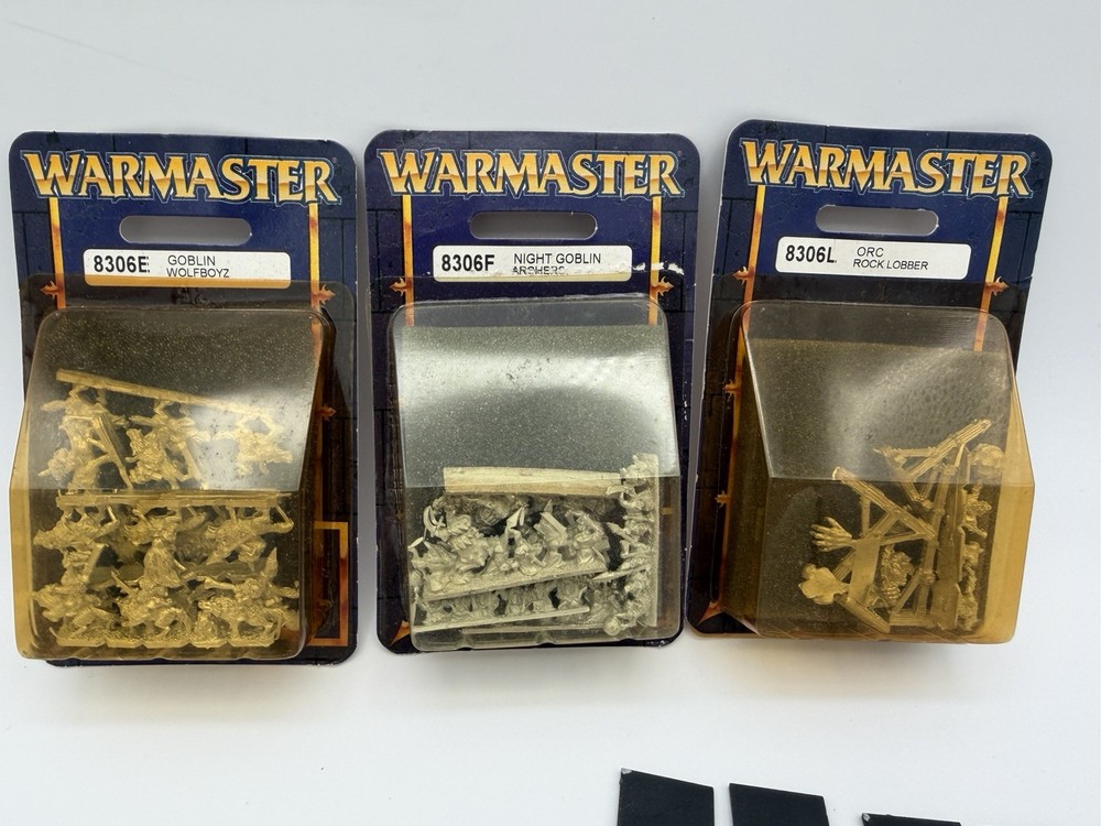 Warmaster Orc & Goblin Army Metal OOP GW