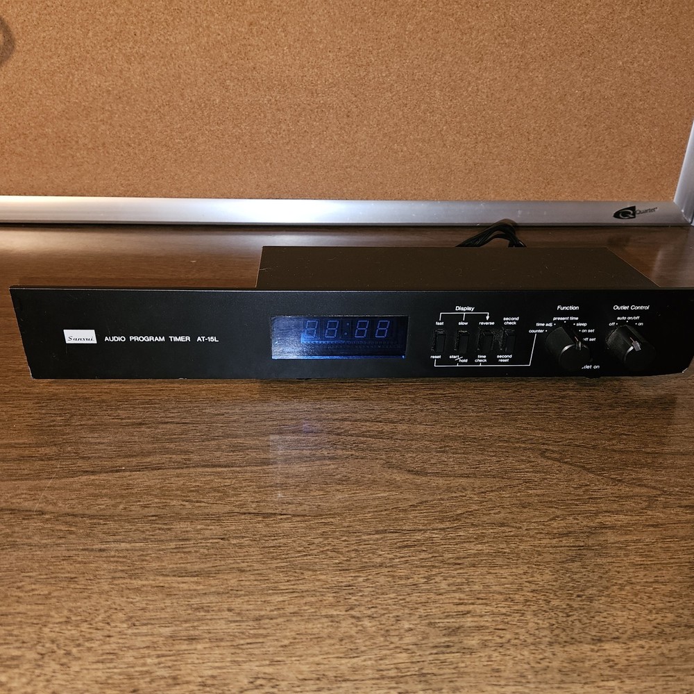 Sansui AT-15L - Digital Audio Program  System Timer - Vintage Stereo Equipment