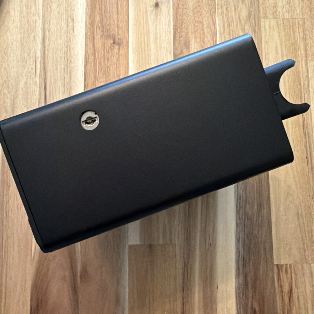 Firearm Fingerprint or Code Lock. Rechargeable Battery, USB-C Powered