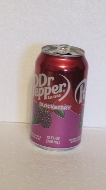 Dr. Pepper BlackBerry 1 Can (12 Oz) EMPTY CAN,